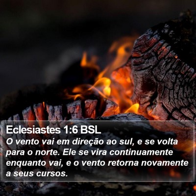 Eclesiastes 1:6 BSL Bible Verse Image