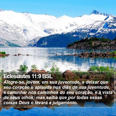 Eclesiastes 11:9 BSL Bible Verse Image
