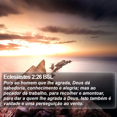 Eclesiastes 2:26 BSL Bible Verse Image