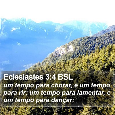 Eclesiastes 3:4 BSL Bible Verse Image