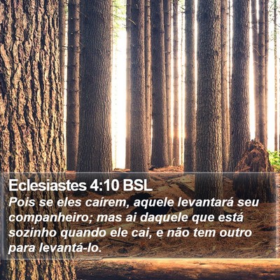 Eclesiastes 4:10 BSL Bible Verse Image