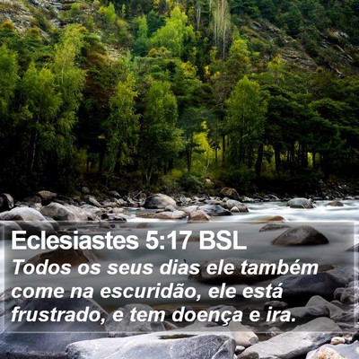 Eclesiastes 5:17 BSL Bible Verse Image