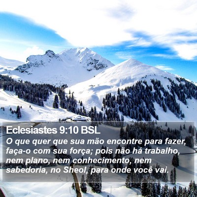 Eclesiastes 9:10 BSL Bible Verse Image