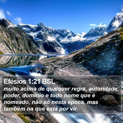 Efésios 1:21 BSL Bible Verse Image