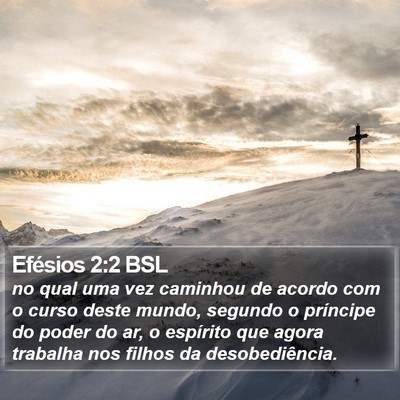 Efésios 2:2 BSL Bible Verse Image