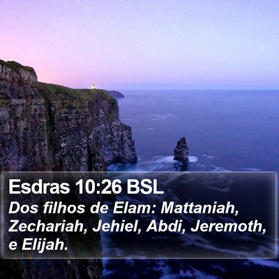Esdras 10:26 BSL Bible Verse Image