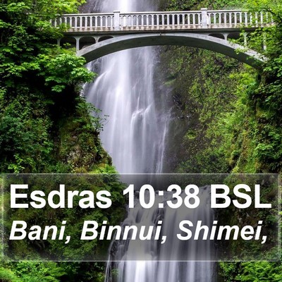 Esdras 10:38 BSL Bible Verse Image