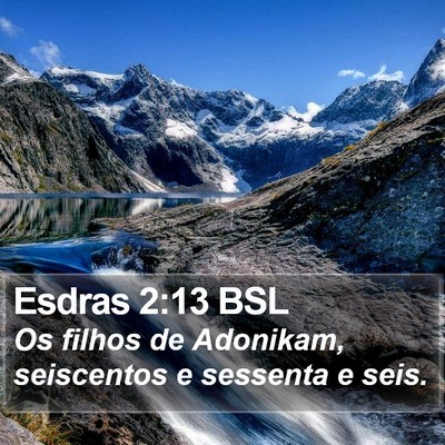 Esdras 2:13 BSL Bible Verse Image