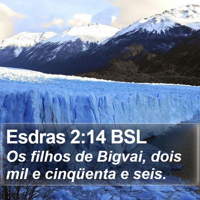 Esdras 2:14 BSL Bible Verse Image