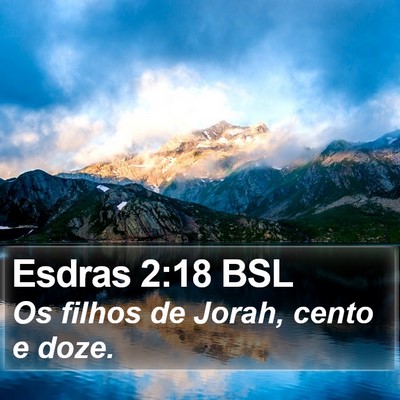 Esdras 2:18 BSL Bible Verse Image