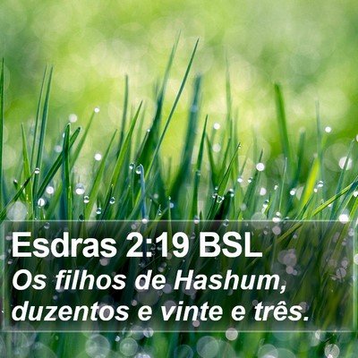 Esdras 2:19 BSL Bible Verse Image