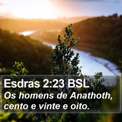 Esdras 2:23 BSL Bible Verse Image