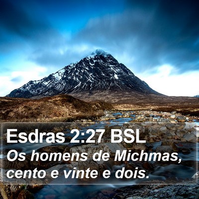 Esdras 2:27 BSL Bible Verse Image