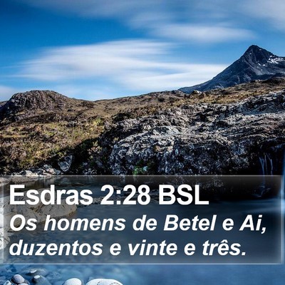 Esdras 2:28 BSL Bible Verse Image