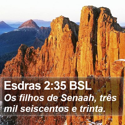 Esdras 2:35 BSL Bible Verse Image