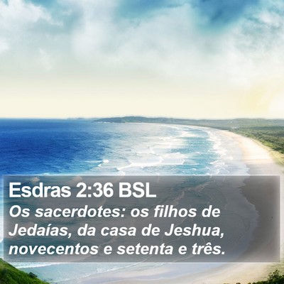 Esdras 2:36 BSL Bible Verse Image