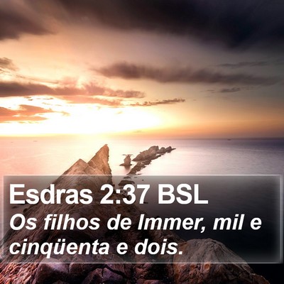 Esdras 2:37 BSL Bible Verse Image