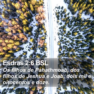 Esdras 2:6 BSL Bible Verse Image