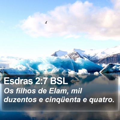 Esdras 2:7 BSL Bible Verse Image