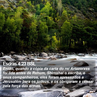 Esdras 4:23 BSL Bible Verse Image