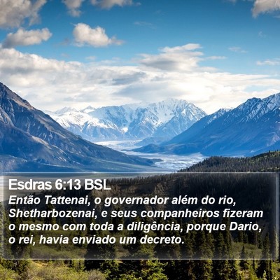 Esdras 6:13 BSL Bible Verse Image