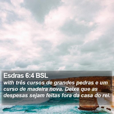 Esdras 6:4 BSL Bible Verse Image