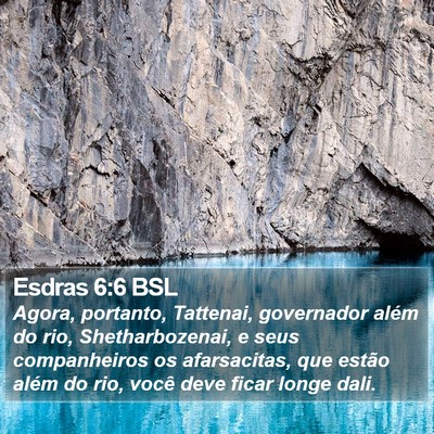 Esdras 6:6 BSL Bible Verse Image
