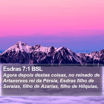 Esdras 7:1 BSL Bible Verse Image