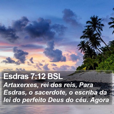 Esdras 7:12 BSL Bible Verse Image