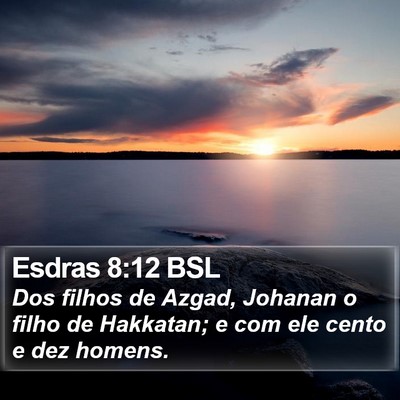 Esdras 8:12 BSL Bible Verse Image
