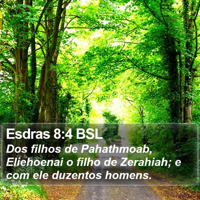 Esdras 8:4 BSL Bible Verse Image