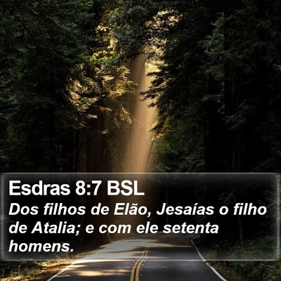 Esdras 8:7 BSL Bible Verse Image