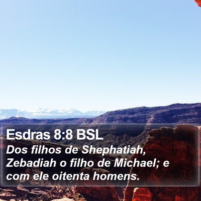 Esdras 8:8 BSL Bible Verse Image