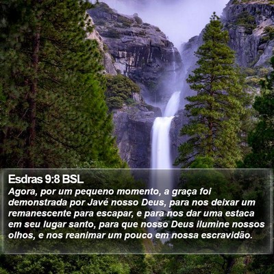 Esdras 9:8 BSL Bible Verse Image