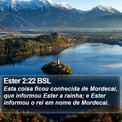 Ester 2:22 BSL Bible Verse Image