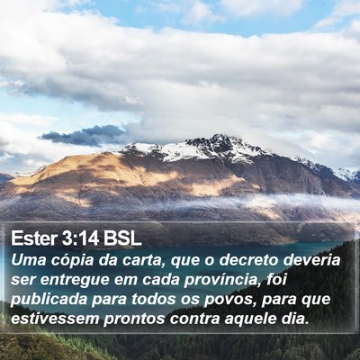 Ester 3:14 BSL Bible Verse Image