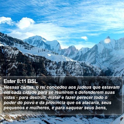 Ester 8:11 BSL Bible Verse Image