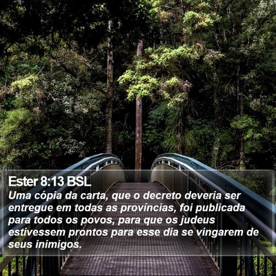 Ester 8:13 BSL Bible Verse Image