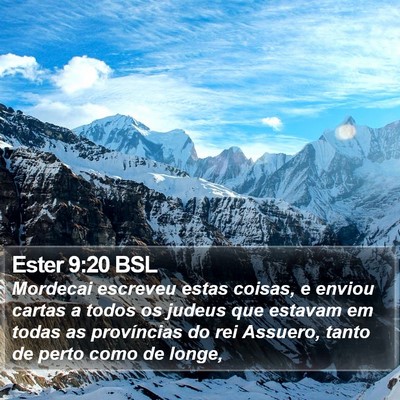 Ester 9:20 BSL Bible Verse Image