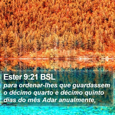 Ester 9:21 BSL Bible Verse Image