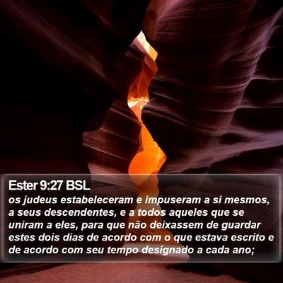 Ester 9:27 BSL Bible Verse Image