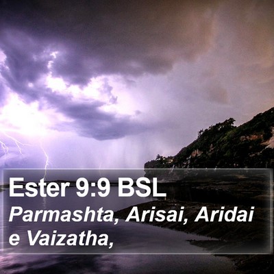 Ester 9:9 BSL Bible Verse Image