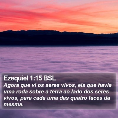 Ezequiel 1:15 BSL Bible Verse Image