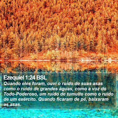 Ezequiel 1:24 BSL Bible Verse Image