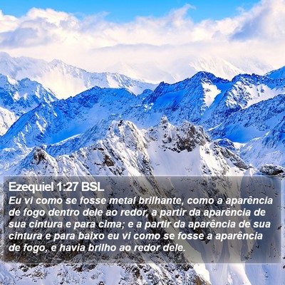 Ezequiel 1:27 BSL Bible Verse Image