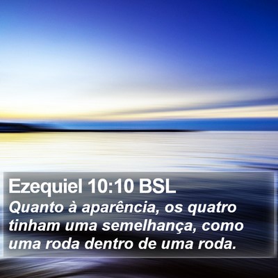 Ezequiel 10:10 BSL Bible Verse Image