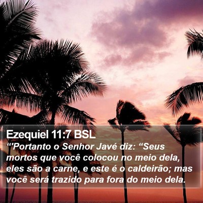 Ezequiel 11:7 BSL Bible Verse Image