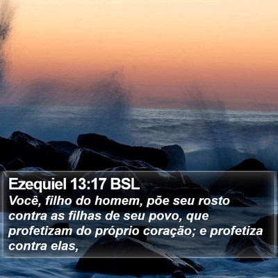 Ezequiel 13:17 BSL Bible Verse Image