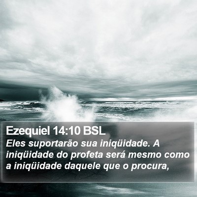 Ezequiel 14:10 BSL Bible Verse Image
