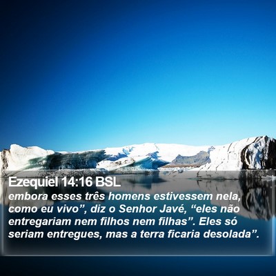Ezequiel 14:16 BSL Bible Verse Image